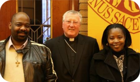 photo taken after the end of the Rite of Election 2010