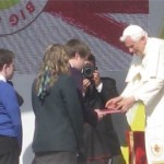 Permalink to Reflection on the Visit of Pope Benedict XVI photo of Pope Benedict XVI courtesy of Mrs Sue Fall
