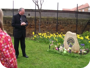 photo of Bishop Terry at Redcar Cemetery