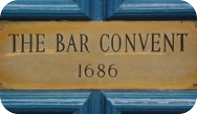 photo of Bar Convent plaque