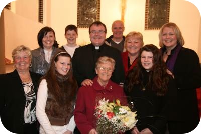 photo of Fr John Lumley and family