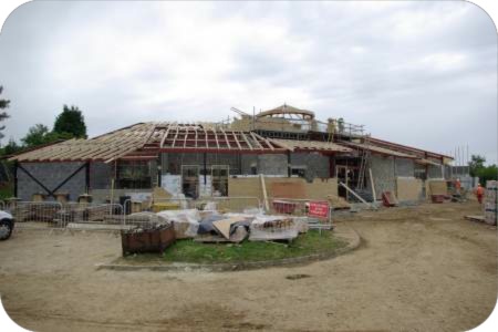 another photo of the church under construction