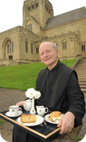 photo of Father Rainer at Ampleforth Abbey