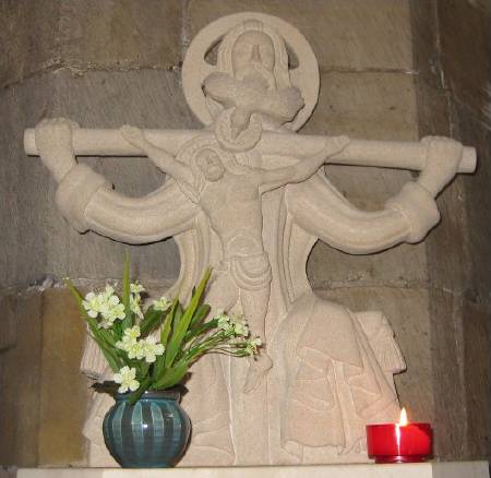 photo of the Holy trinity statue at Holy Trinity Church, Micklegate
