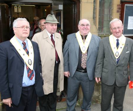 photo of members of Knights of St Columba Hull Council no 45