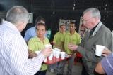 photo of Bishop Terry Drainey with CAFOD partners in Colombia