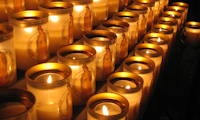 photo of devotional candles