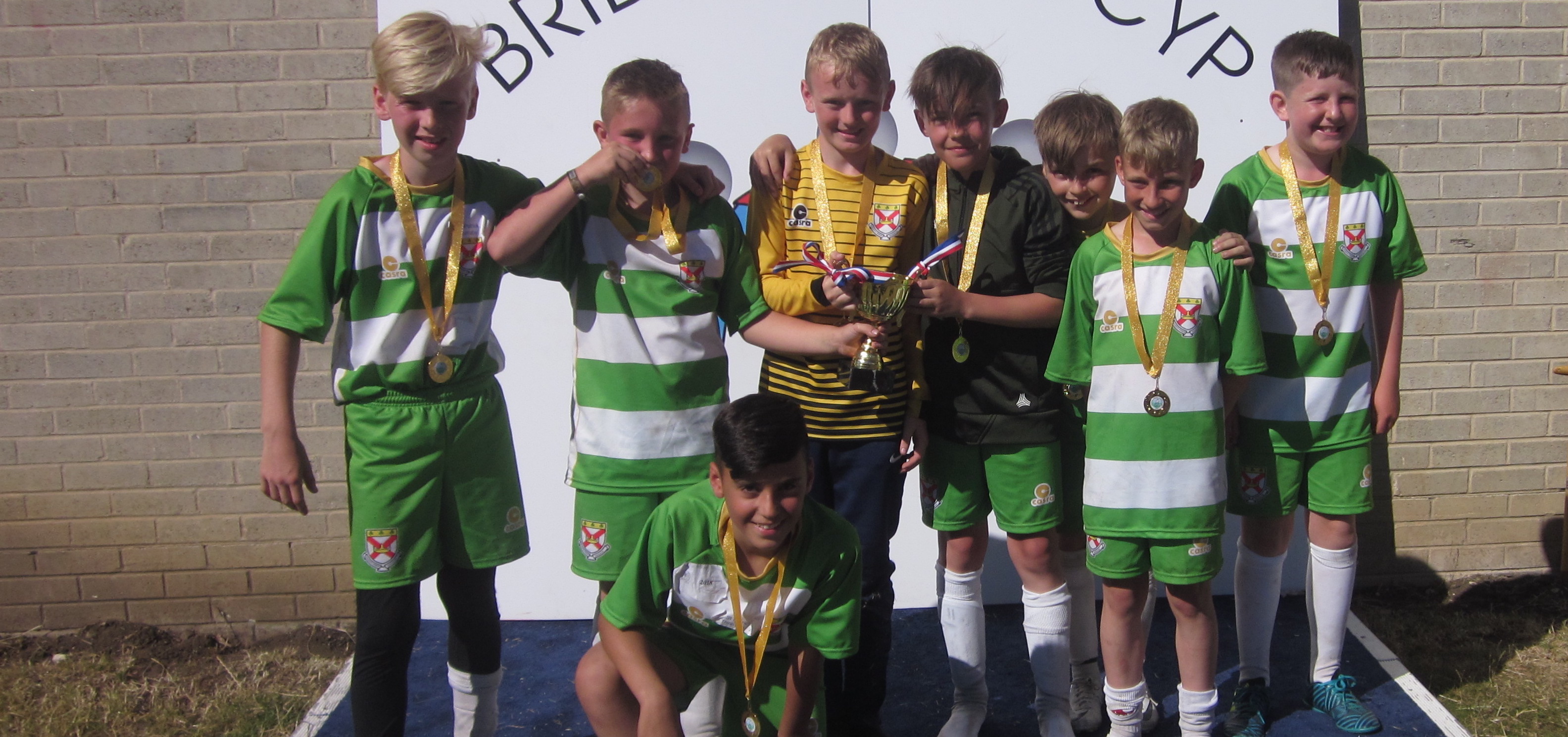 St Patrick's, Thornaby, one of the winning teams at the 2018 Primary Schools Catholic Cup