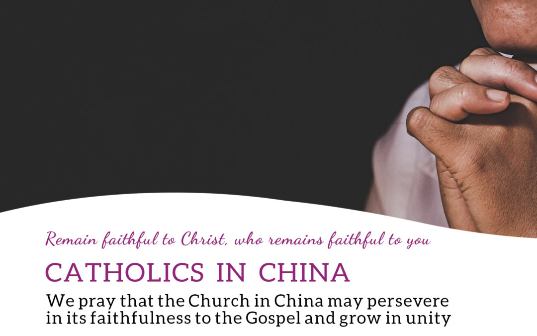 China Focus For Pope’s March Prayer Intention