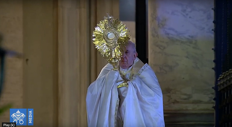 The Extraordinary “Urbi et orbi” blessing and plenary indulgence with Pope Francis in April 2020