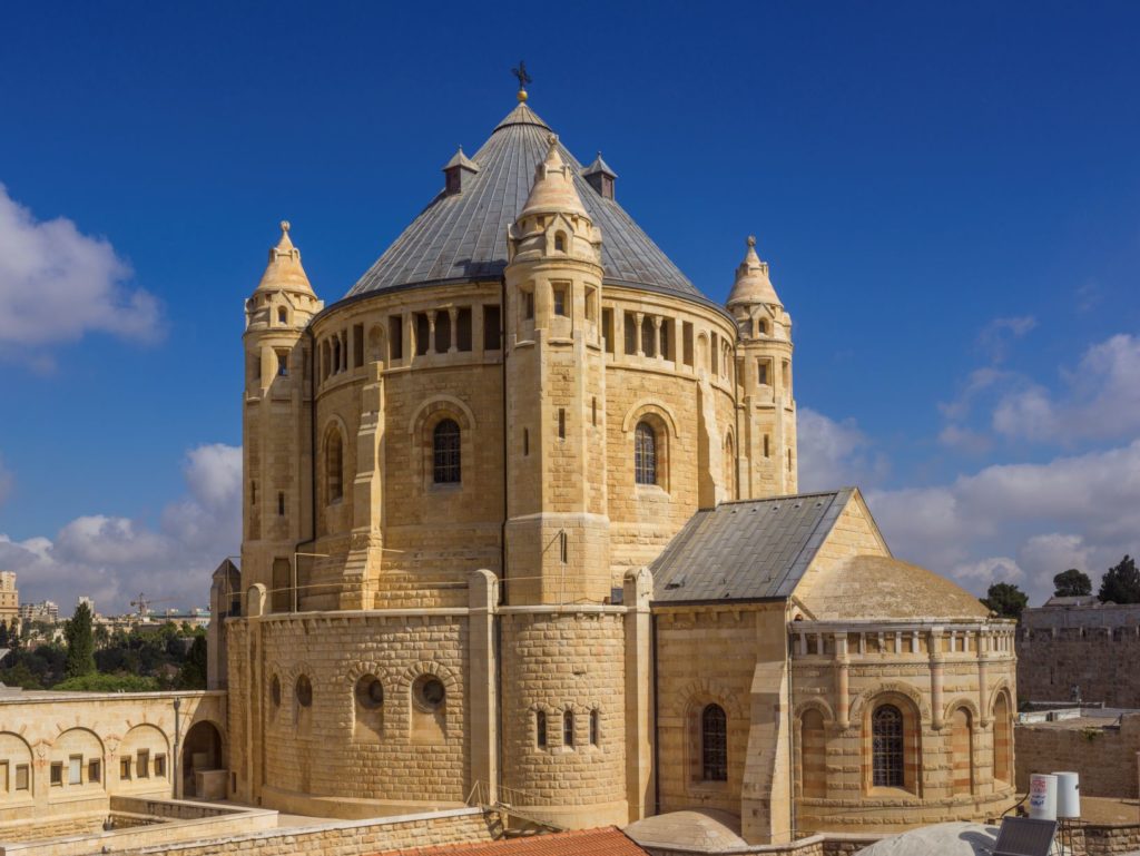 Dormition Abbey in Jerusalem, said to be the site of the Assumption