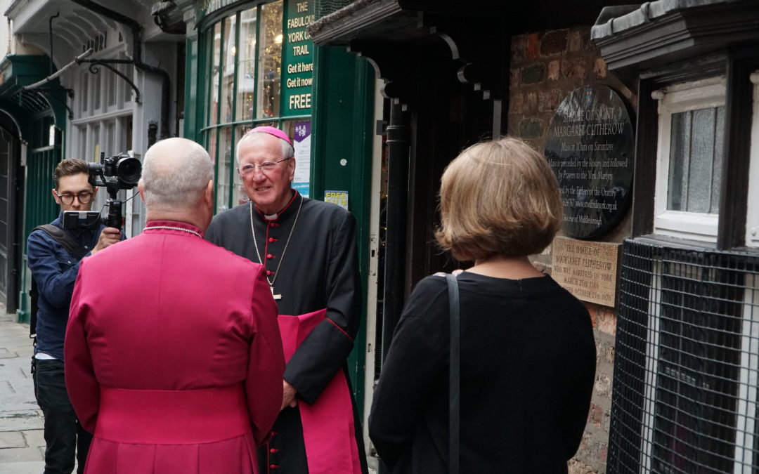 New Anglican Archbishop Welcomed To Shrine Of St Margaret Clitherow