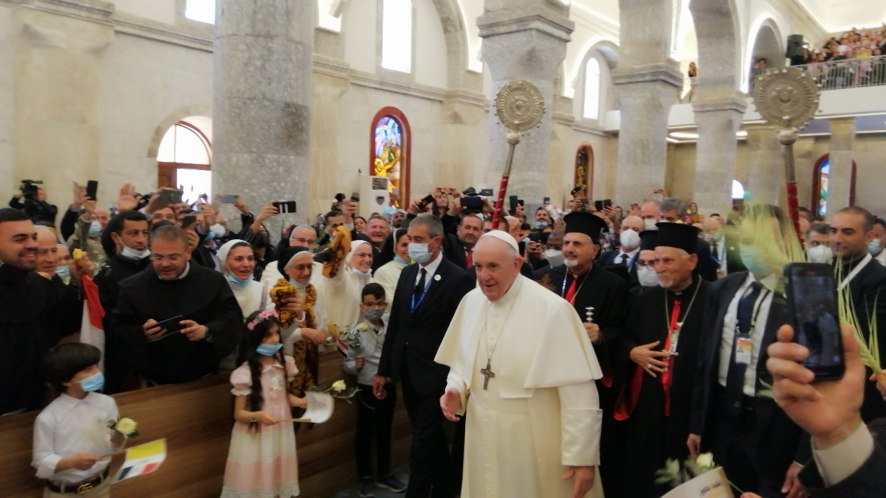 Pope Francis in Iraq (© Aid to the Church in Need)