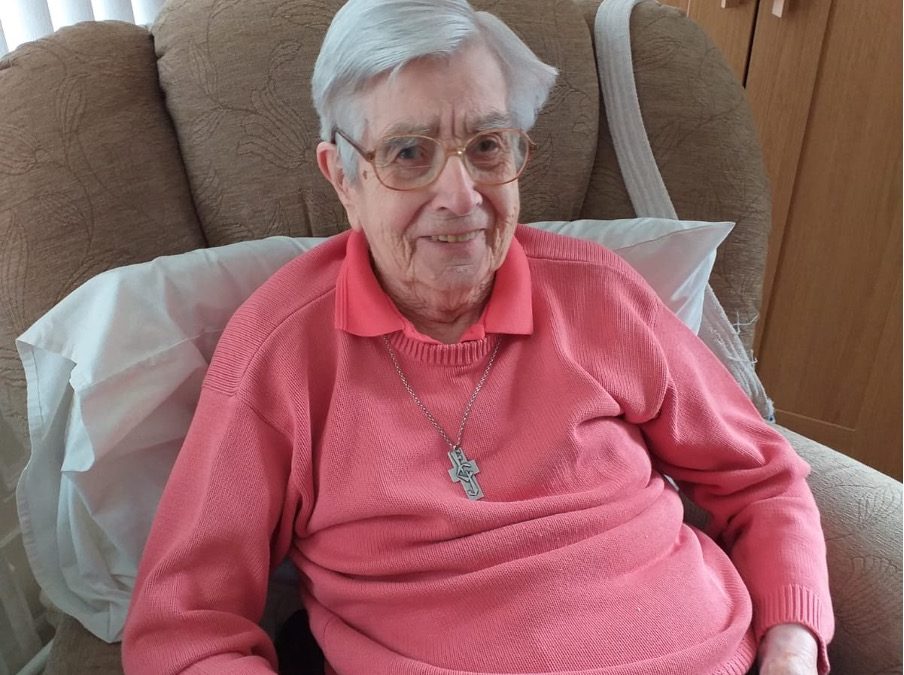 Sister Josephine passes away in 75th year of profession