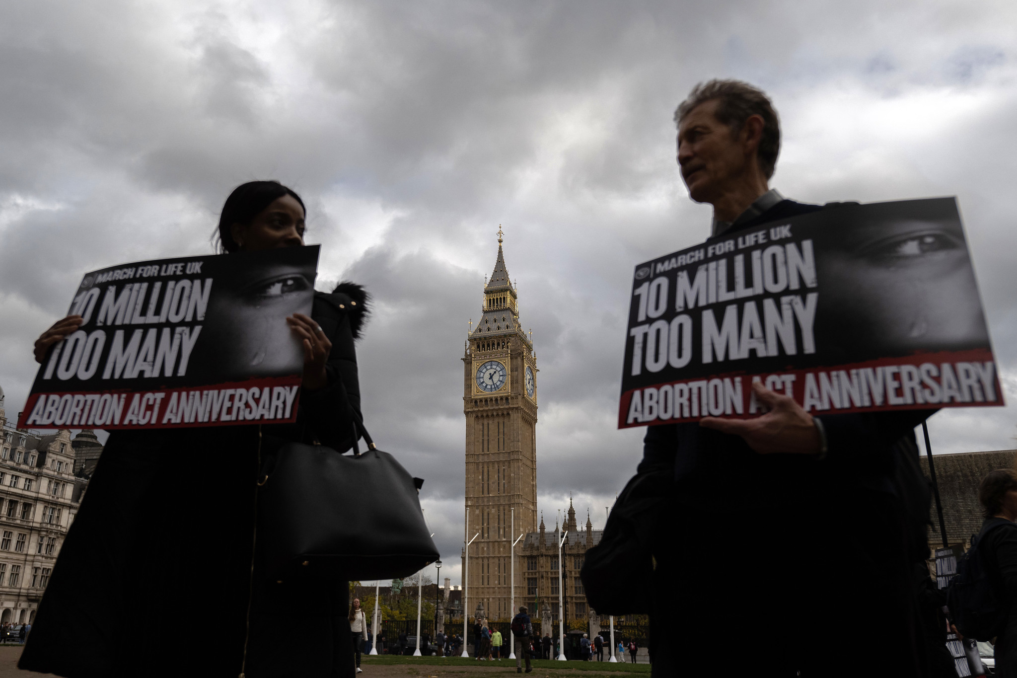 A demonstration to mark the 55th anniversary of the Abortion Act © Mazur/cbcew.org.uk