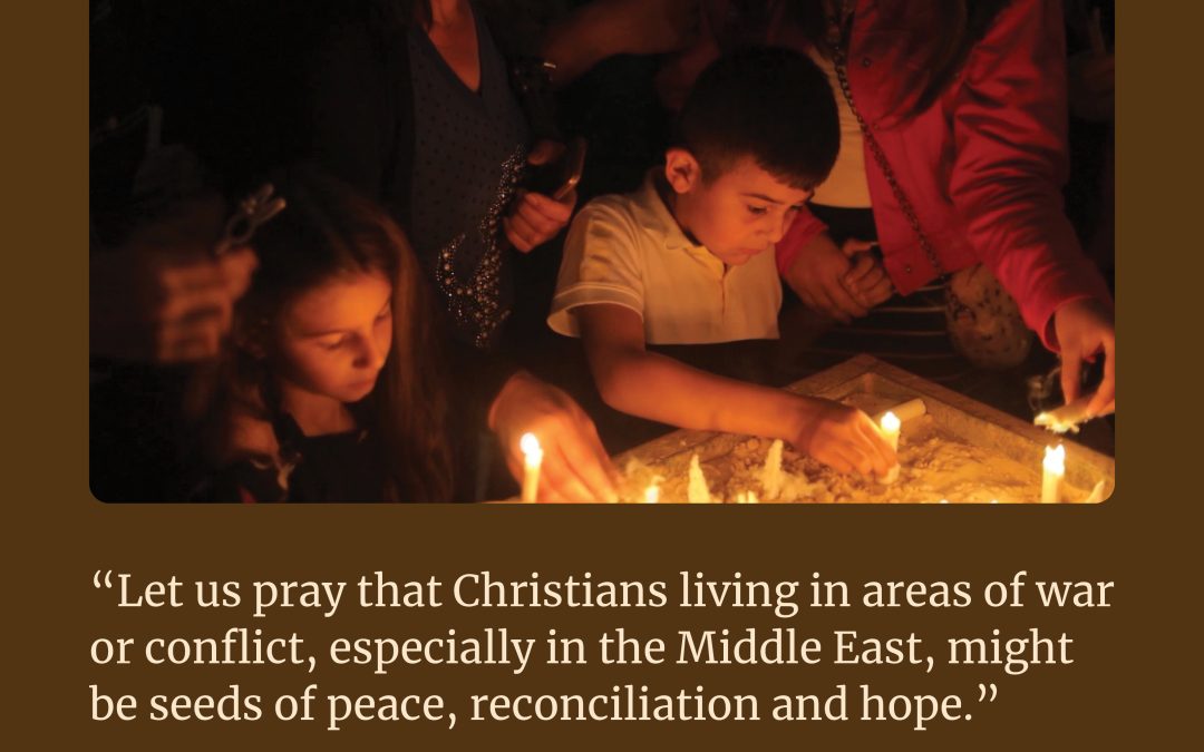 Pope Leo XIV: Christians living amid war are seeds of peace