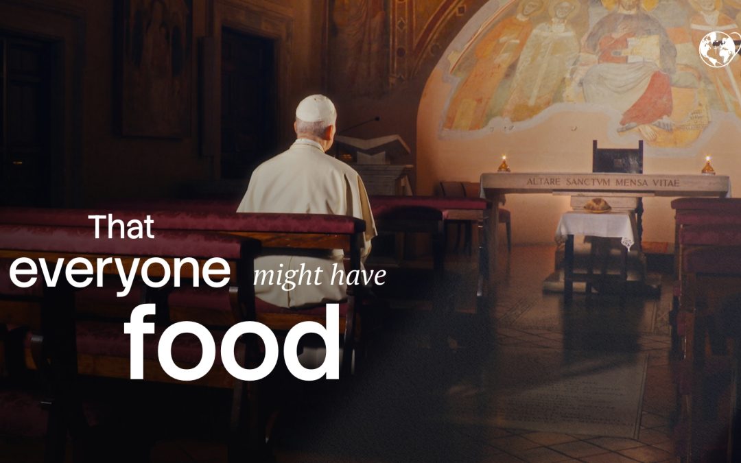 Food is Pope’s prayer intention for May