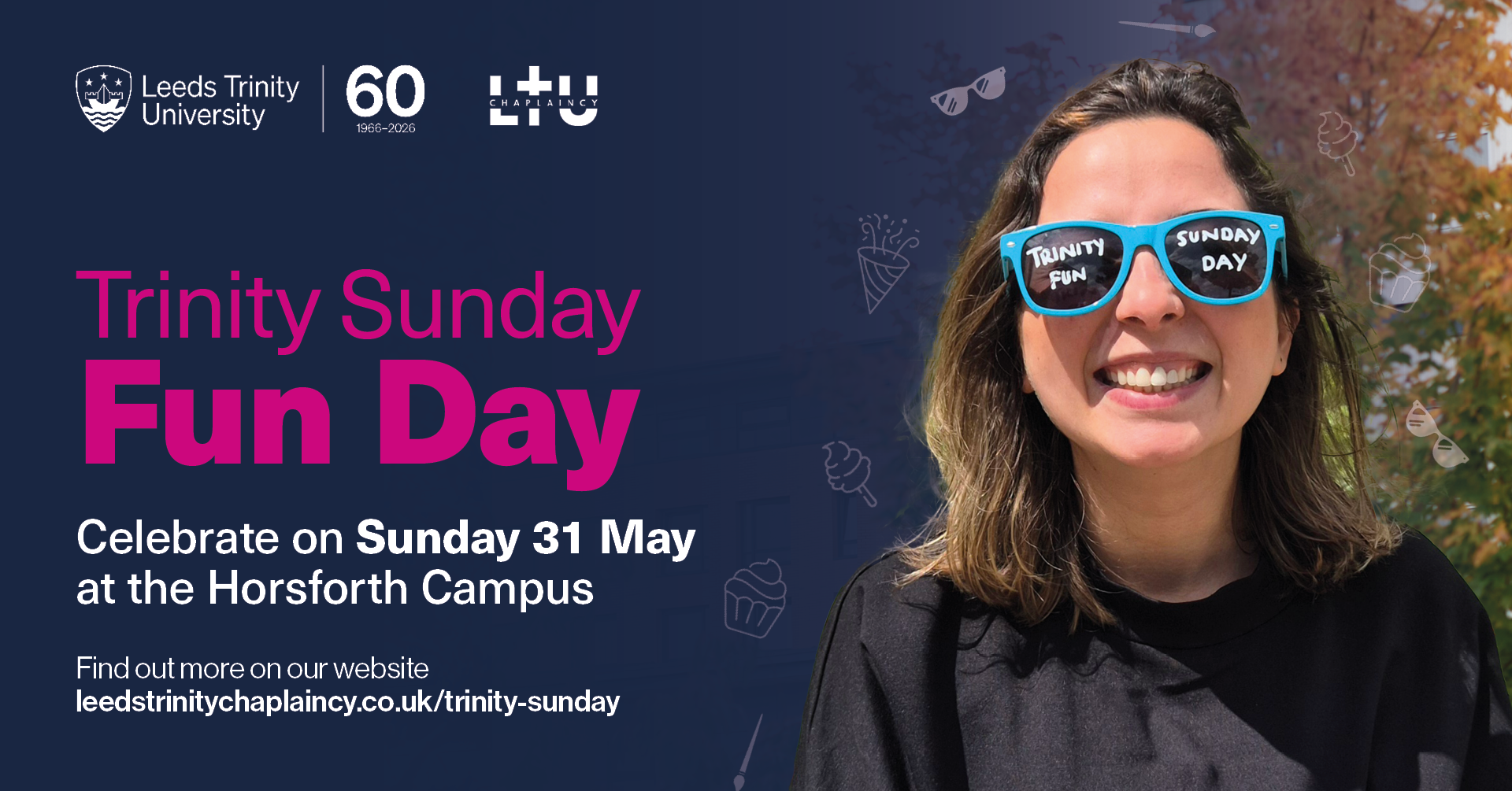 Let’s celebrate 60 years of Leeds Trinity University!