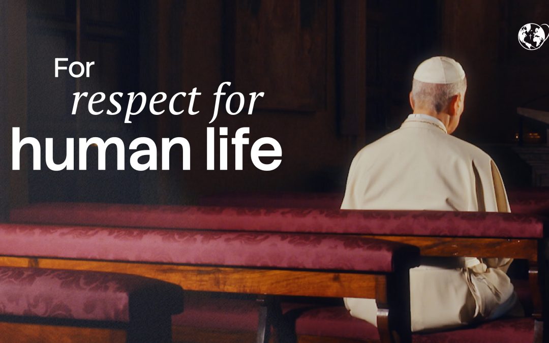 Pope’s July prayer intention: ‘For respect for human life’