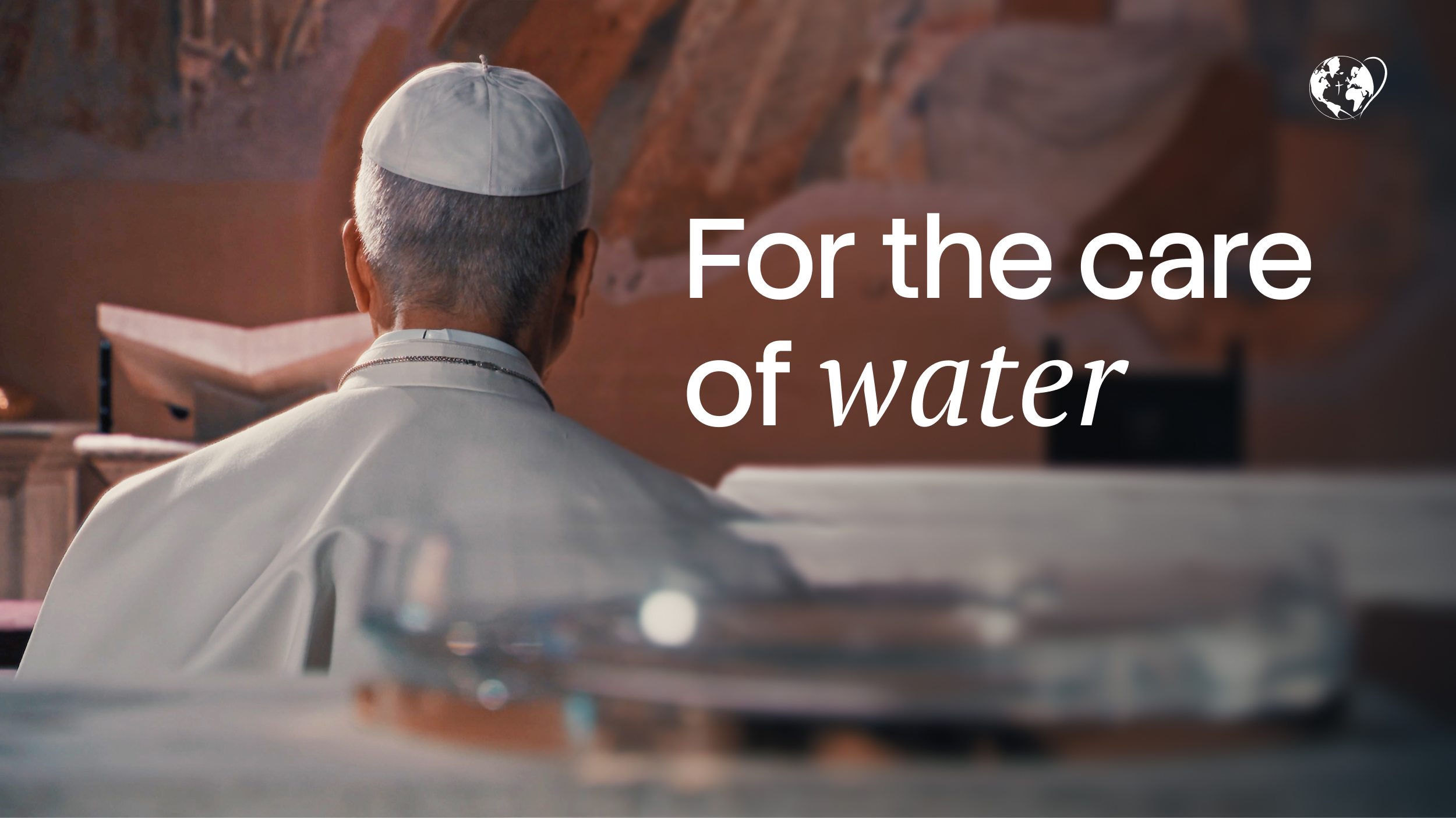 Pope: Pray ‘for the care of water’